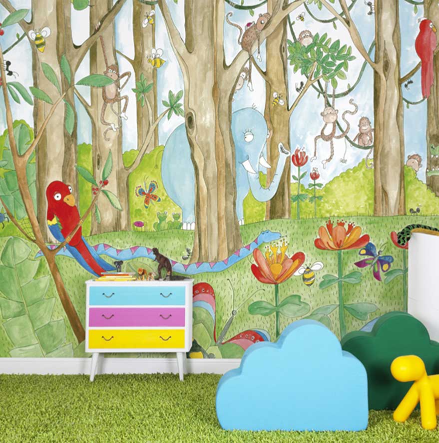 Kids' Wall Art Kids Room Wallpapers Wall Decor for Kids Room Wall